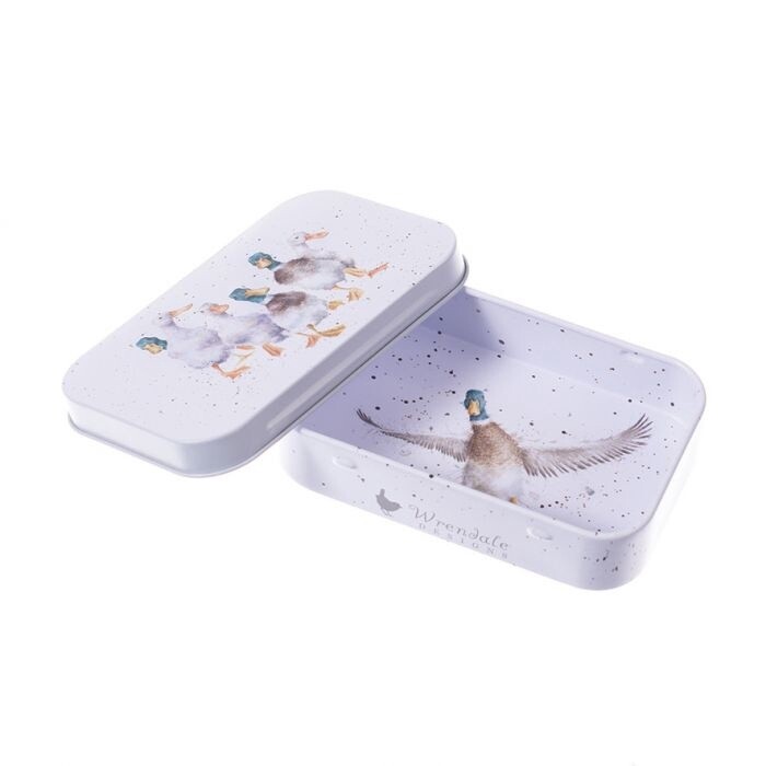 Wrendale Designs - &#39;Quackers&#39; Mini Gift Tin