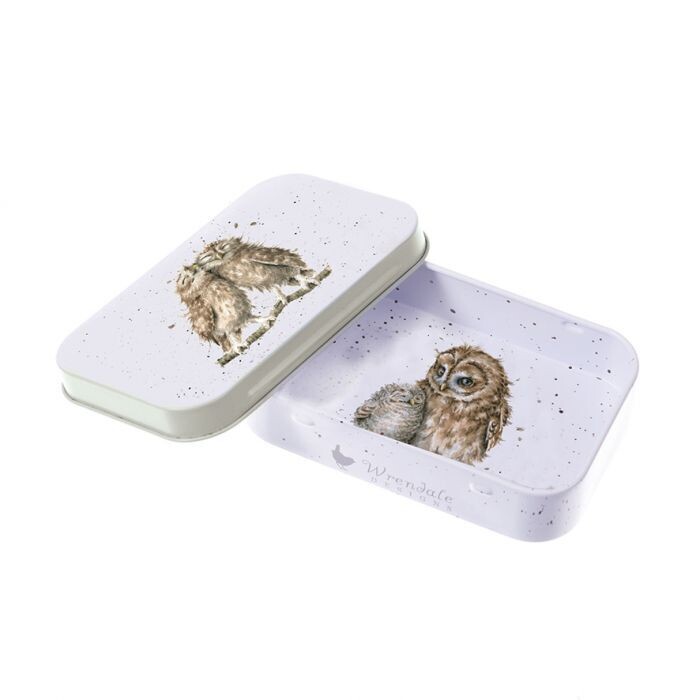 Wrendale Designs - &#39;Birds of a Feather&#39; Owl Mini Gift Tin