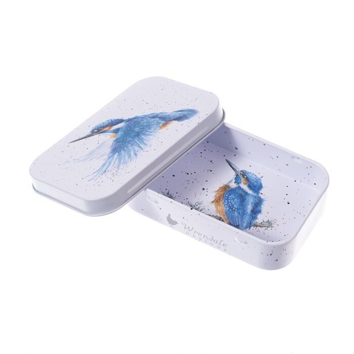Wrendale Designs - &#39;Make  A Splash&#39; Kingfisher Mini Gift Tin