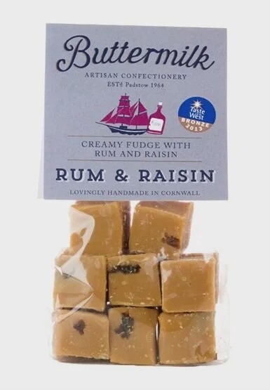 Buttermilk - Rum &amp; Raisin Fudge