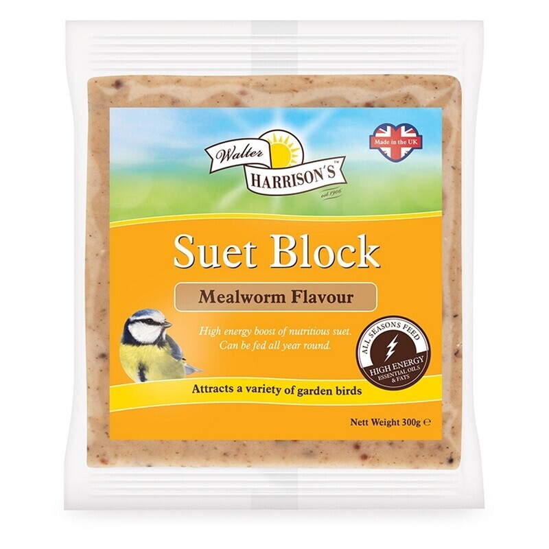 Walter Harrison&#39;s - Suet Block Mealworm