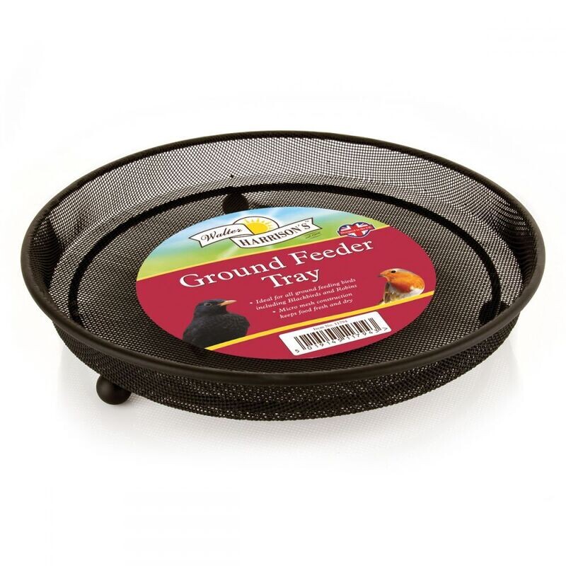 Walter Harrison&#39;s - Metal Ground Feeding Tray 22cm