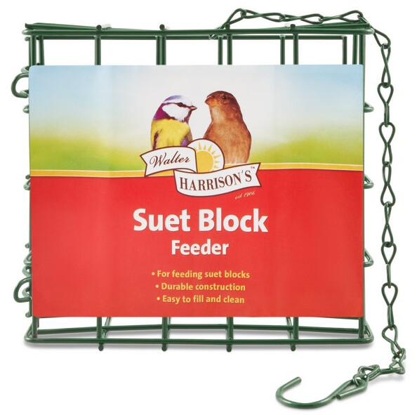 Walter Harrison&#39;s - Suet Block Feeder Cage