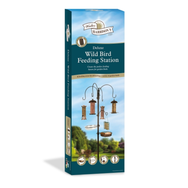 Walter Harrison&#39;s - Deluxe Wild Bird Feeding Station