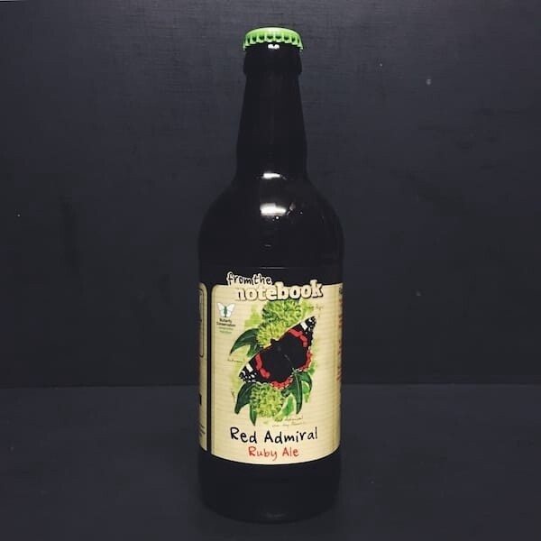 From the Notebook - Red Admiral Bottle - Ruby Ale