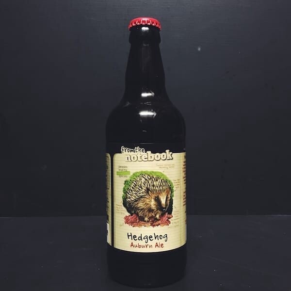 From the Notebook - Hedgehog  Auburn Ale