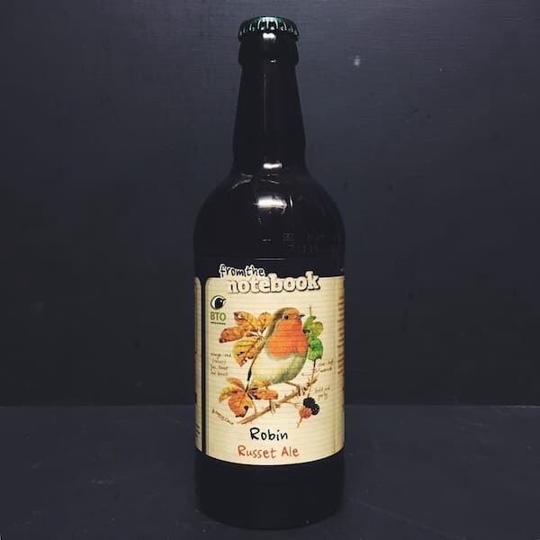 From the Notebook - Robin Bottle - Russet Ale