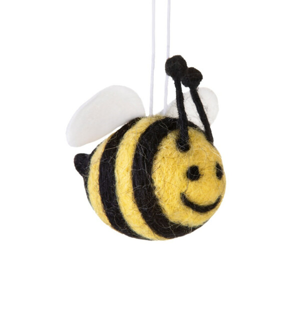 Sass &amp; Belle - Bee Happy Felt Decoration