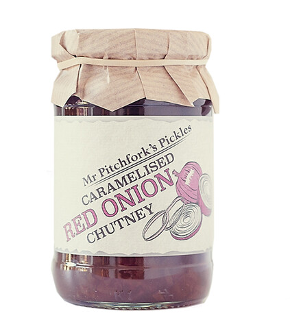 Mr. Pitchfork&#39;s Pickles - Caramelised Red Onion Chutney 280ml