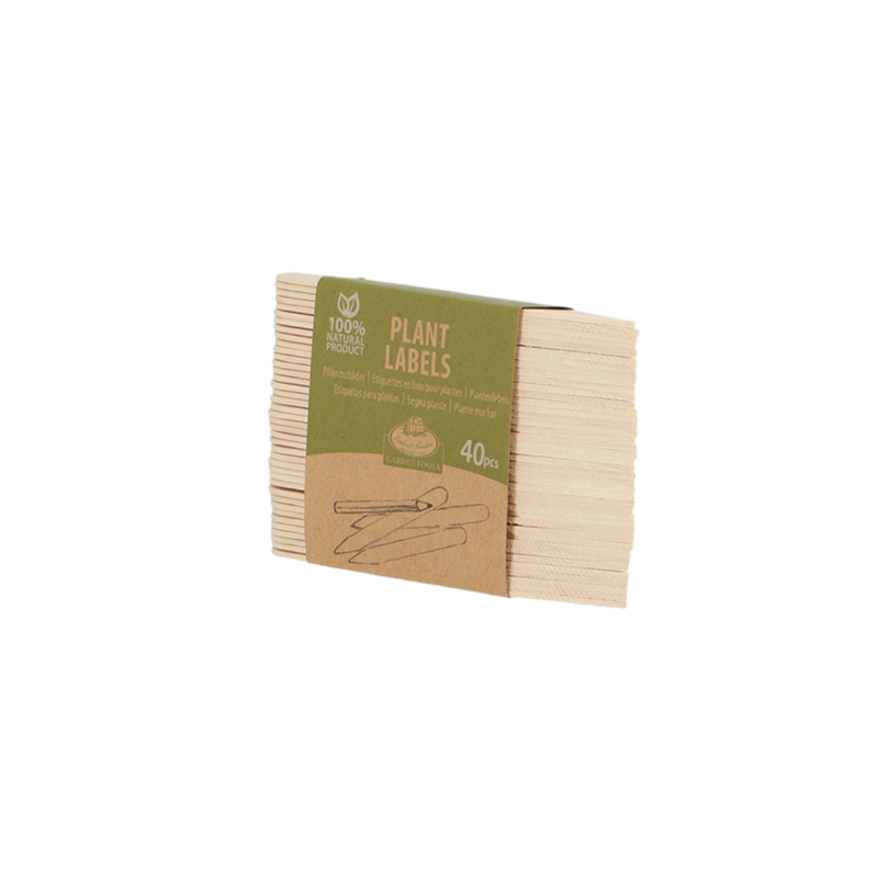 Fallen Fruits - Wooden Plant Labels x40 (Small)