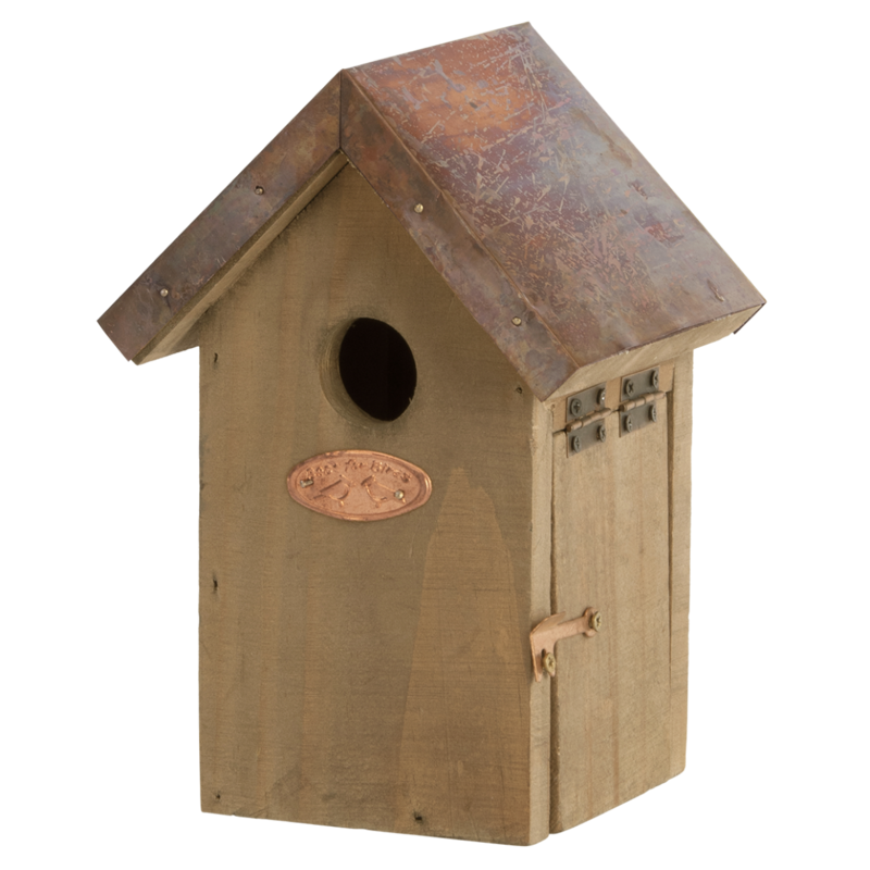 Fallen Fruits - Wren Copper Roof Nestbox