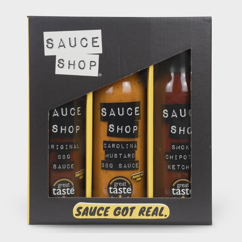 Sauce Shop - 3 Bottle BBQ Gift Set