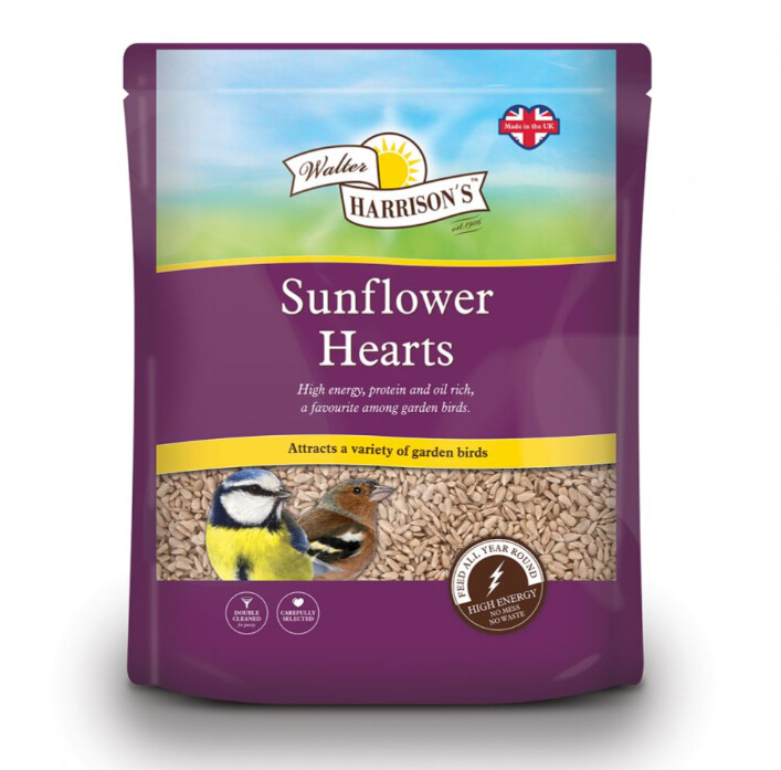 Walter Harrison&#39;s - Sunflower Hearts - 12.75kg