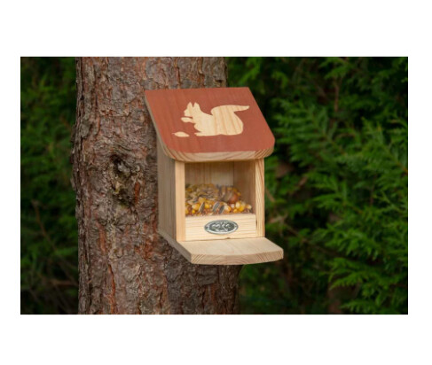 Fallen Fruits - Silhouette Squirrel Feeder