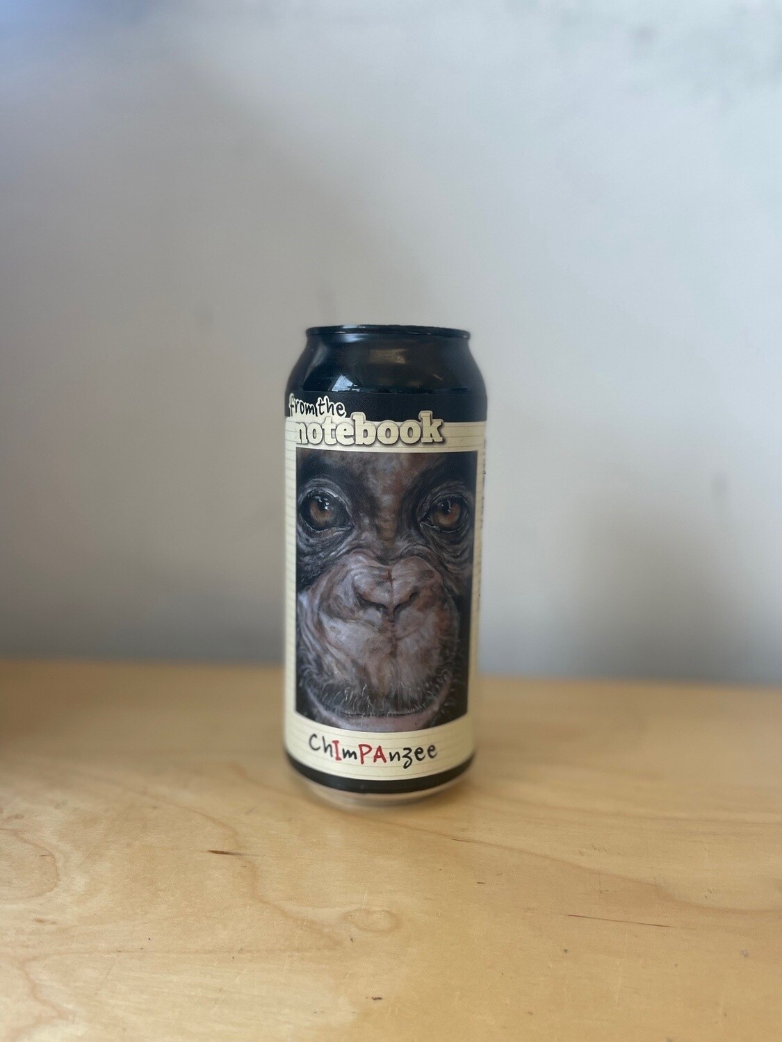 From The Notebook - Chimpanzee IPA Can