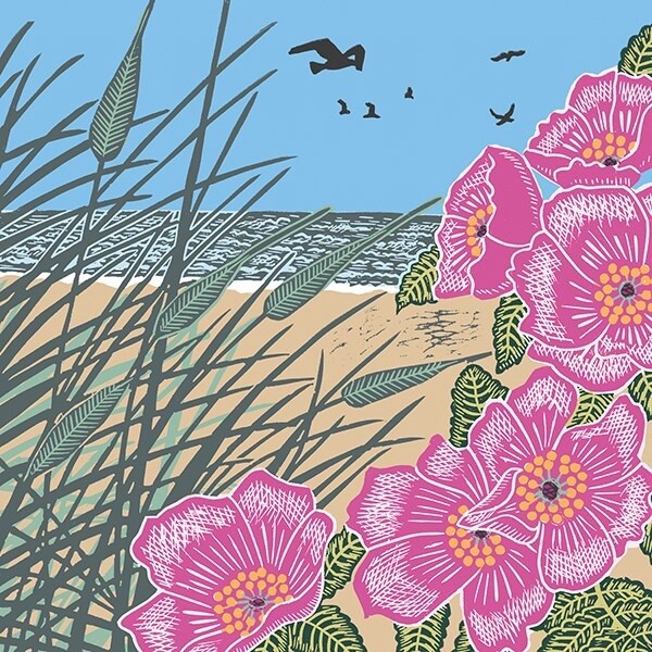 The Art File - Sand Dunes Card - Kate Heiss
