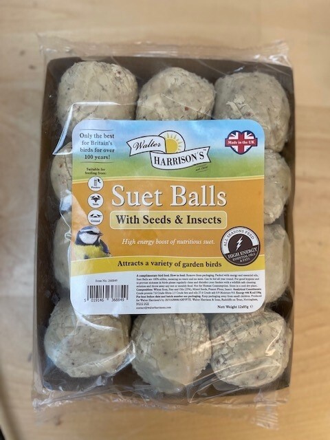 Walter Harrison&#39;s - Suet Balls 12 Pack