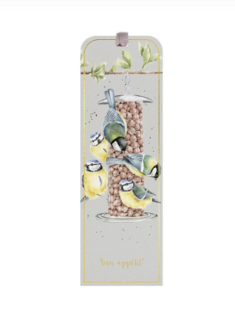 Wrendale Designs - &#39;Bon Appetit&#39; Blue Tit Bookmark