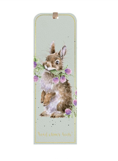 Wrendale Designs - &#39;Head Clover Heels&#39; Rabbit Bookmark