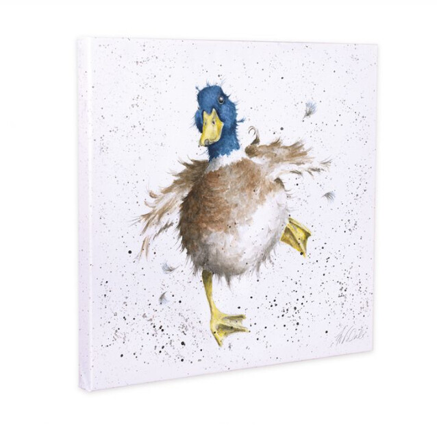 Wrendale Designs - 'Waddle and a Quack' Canvas 20cm