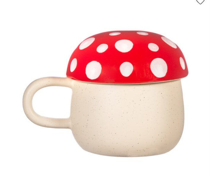 Sass &amp; Belle - Mushroom Mug with lid