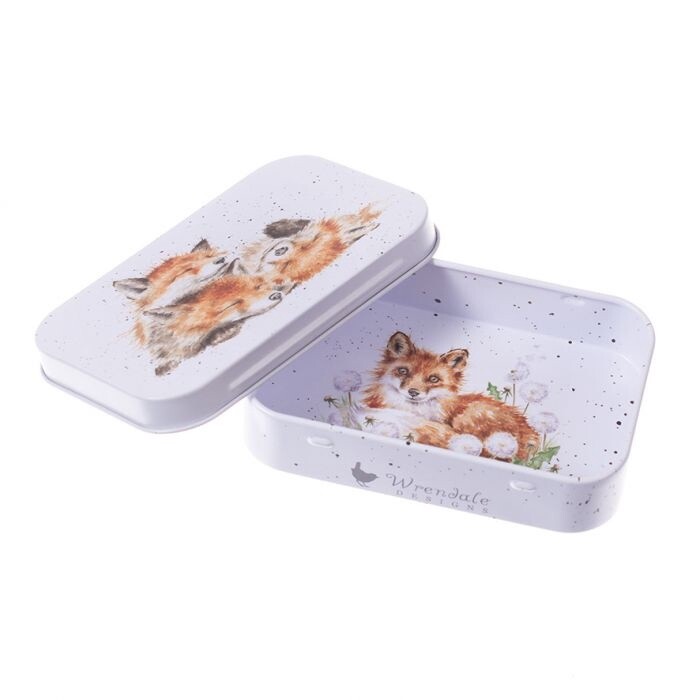 Wrendale  - 'The Afternoon Nap' Fox Mini Gift Tin