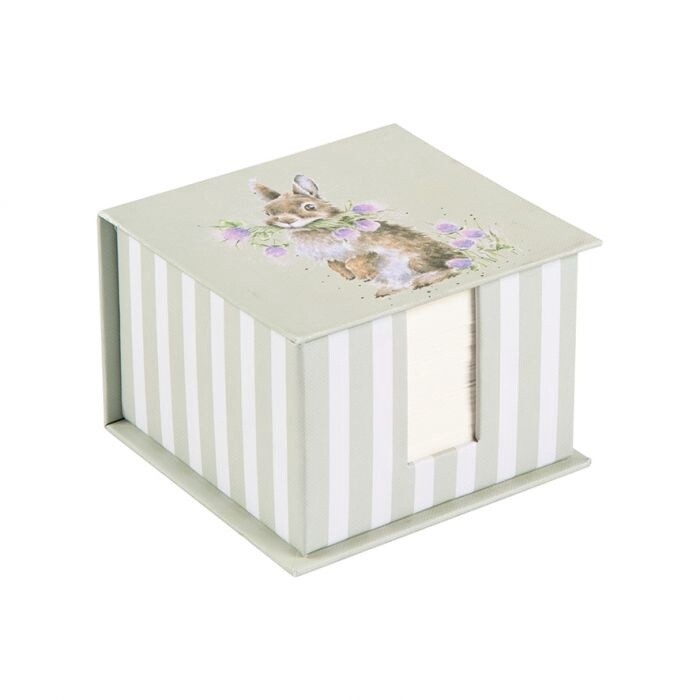 Wrendale Designs - &#39;Head Clover Heels&#39; Rabbit Memo Block