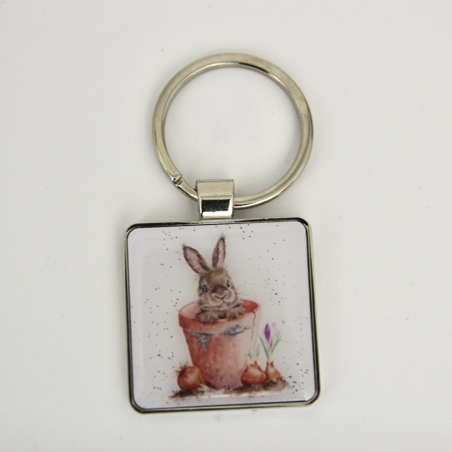 Wrendale Designs &#39;The Flower Pot&#39; Keyring
