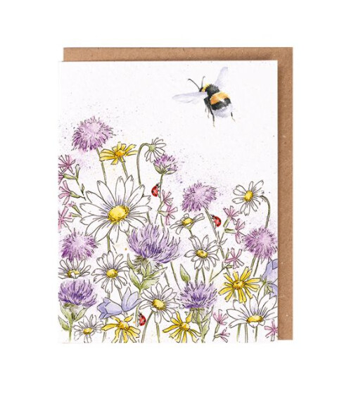Wrendale Designs - &#39;Just Bee-cause&#39; Seed Card