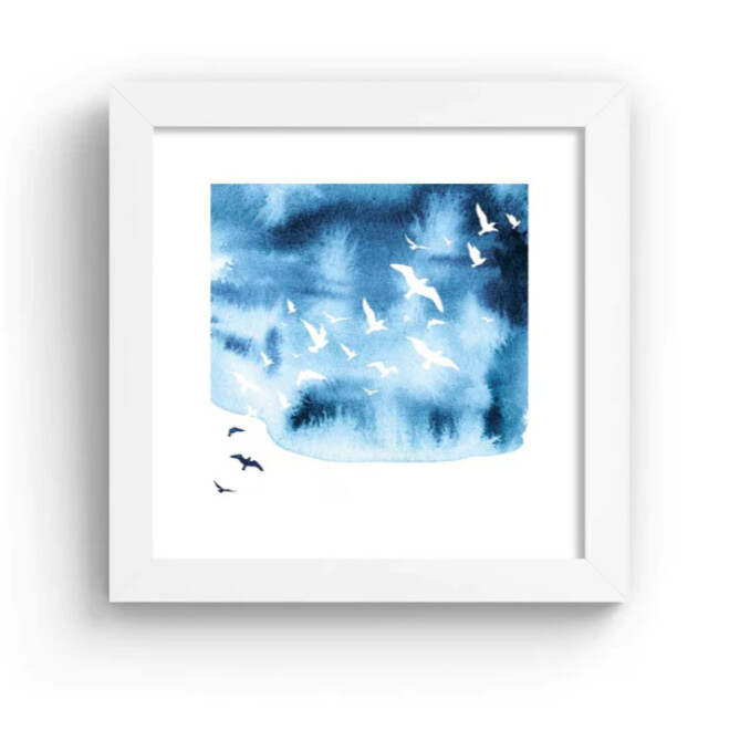 Tall Boy Prints - Flight Print – White Frame