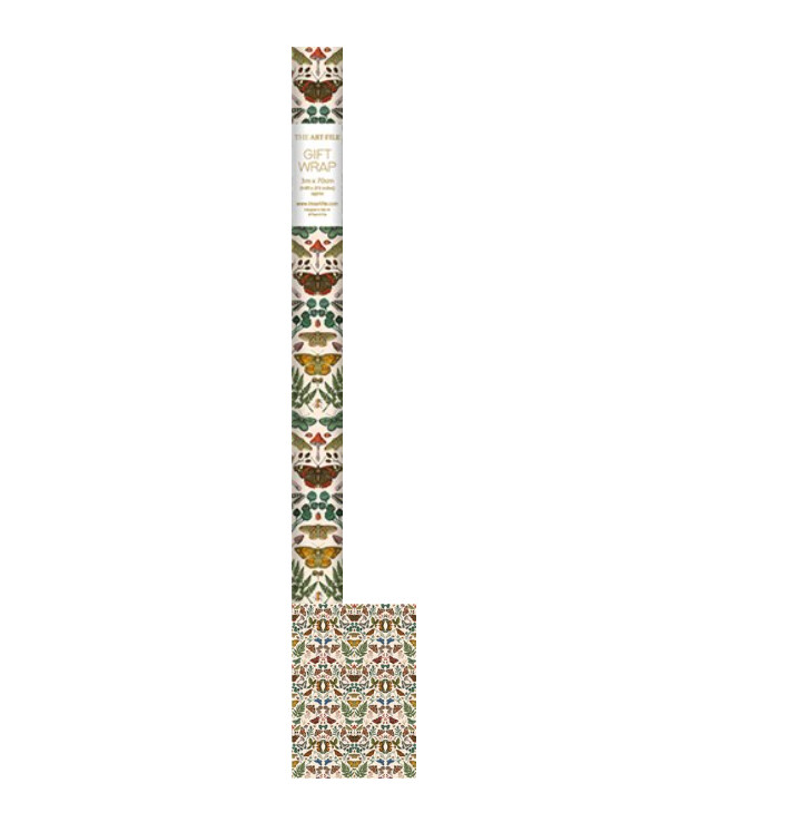 The Art File - Butterfly Gift Wrap - 3m x 70m
