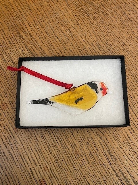 Number8Glass - Goldfinch