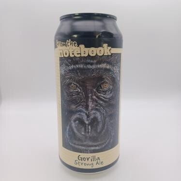 From The Notebook - Gorilla Strong Ale Can