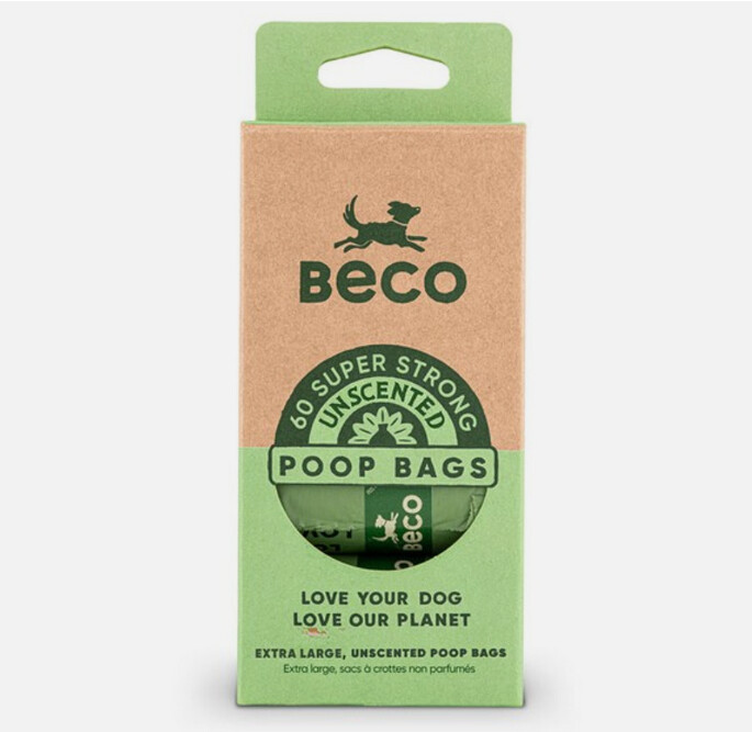 Pedigree - Beco Poop Bags - Unscented - 60 pack