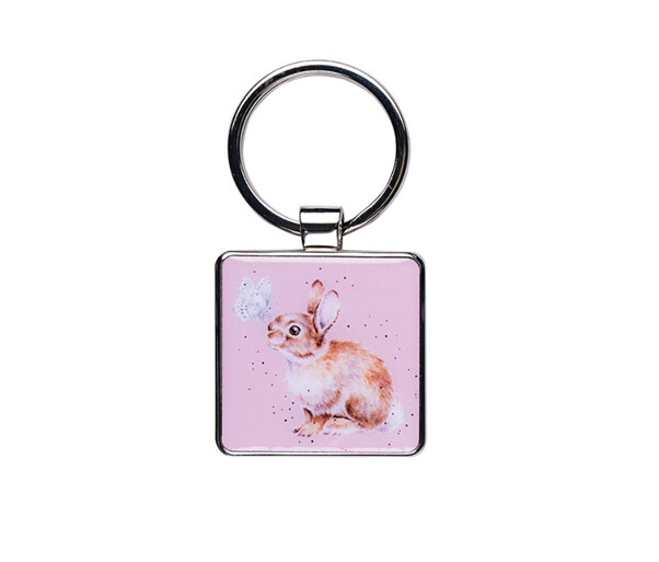 Wrendale Designs - &#39;I Spy a Butterfly&#39; Rabbit Keyring
