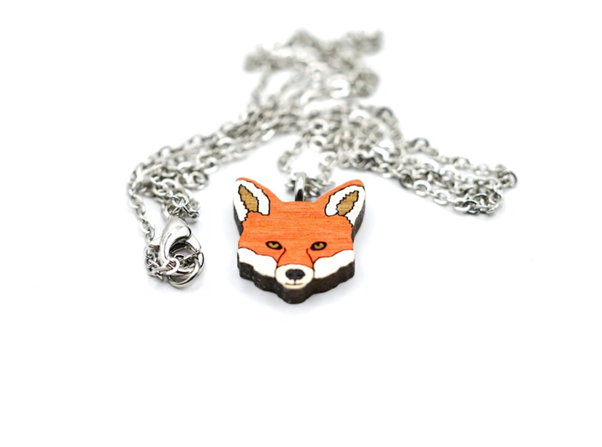 Bearded Moon - Fox - Necklace