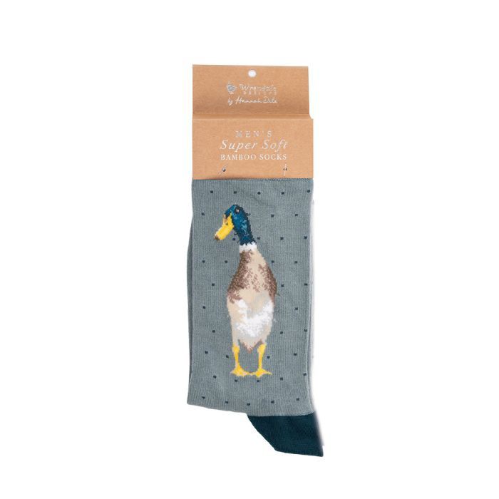 Wrendale Designs - &#39;Guard Duck&#39; Duck Men&#39;s Socks