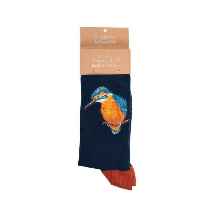 Wrendale Designs - &#39;The Kingfisher&#39; Men&#39;s Socks