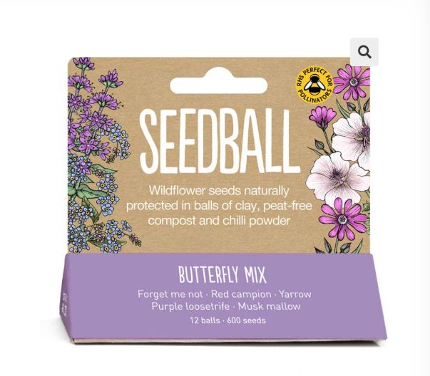 Seedball - Hanging Pack - Butterfly Mix