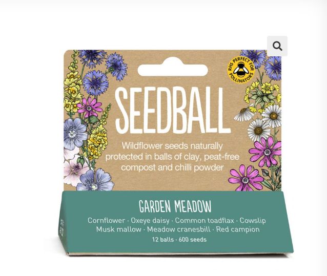 Seedball - Hanging Pack - Garden Meadow Mix