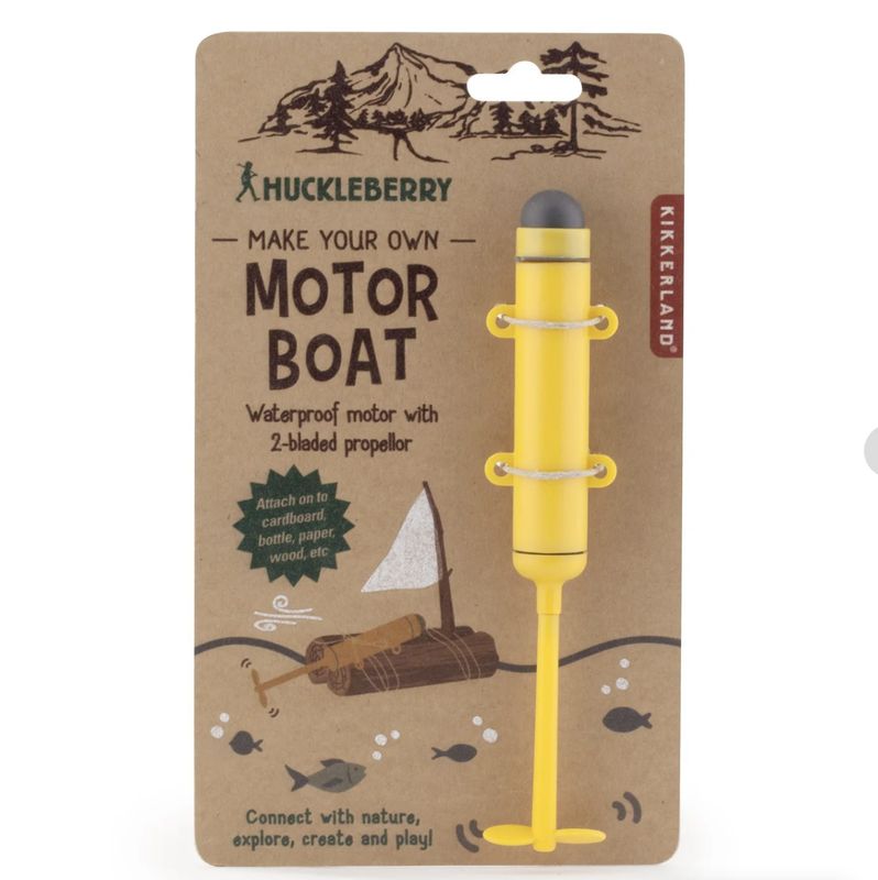 Kikkerland - Huckleberry Motor Boat