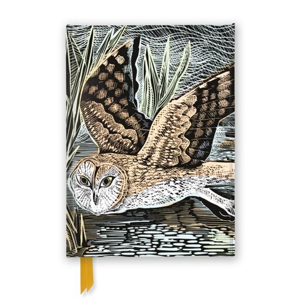 Flame Tree Publishing - Angela Harding: Marsh Owl A5 (Foiled Journal)