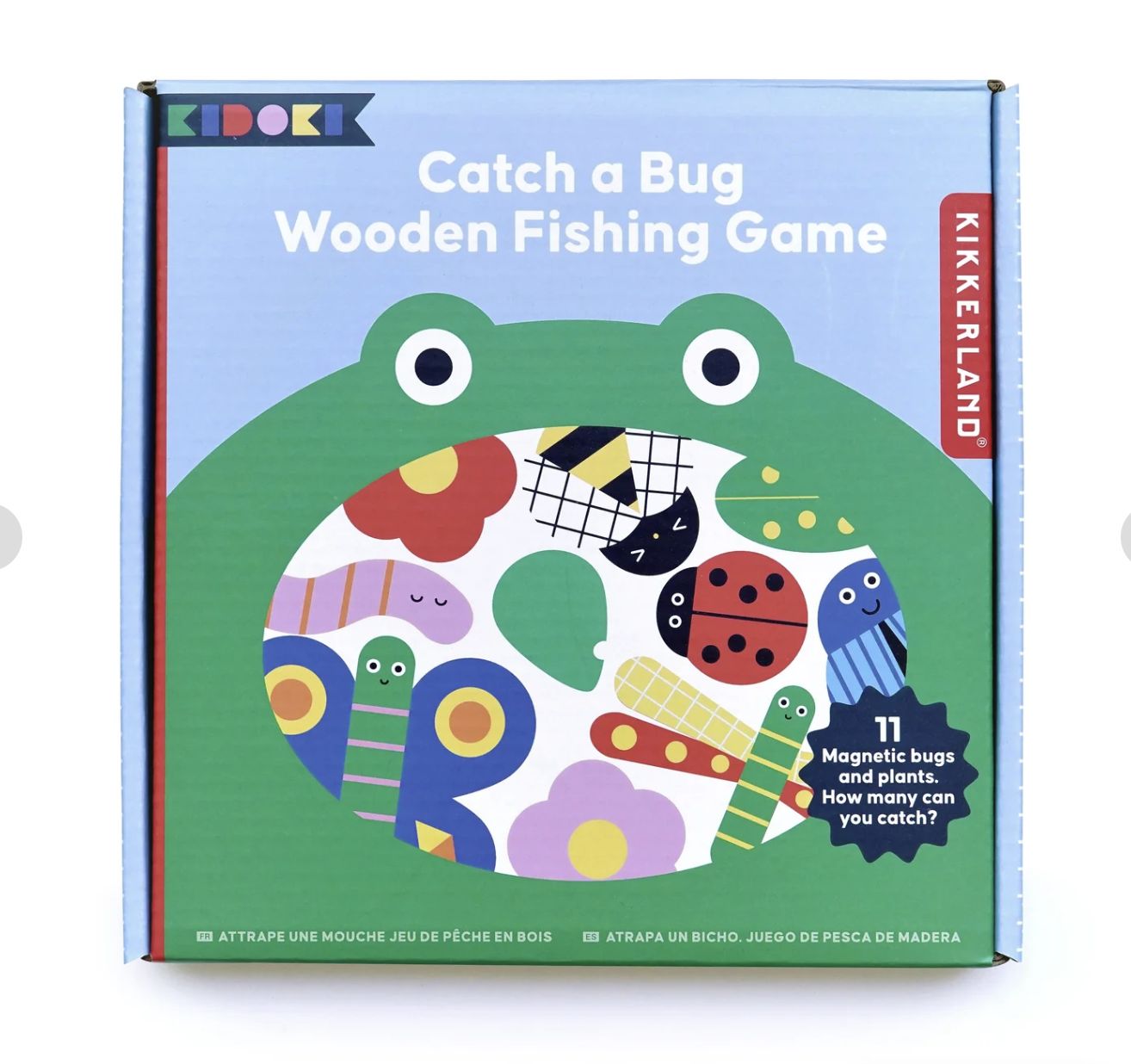 Kikkerland - Catch a Bug Wooden Fishing Game