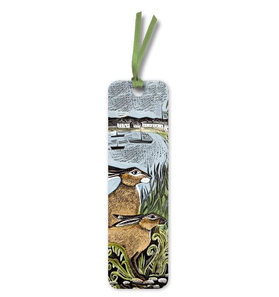 Flame Tree Publishing - Angela Harding: Rathlin Hares Bookmark