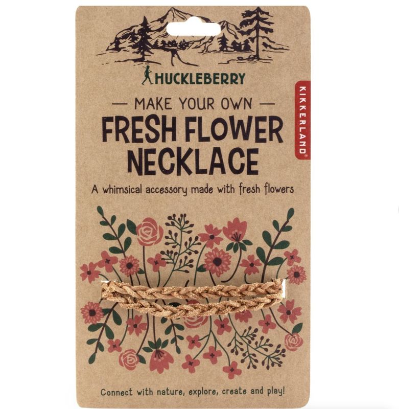 Kikkerland - Huckleberry Make Your Own Fresh Flower Necklace