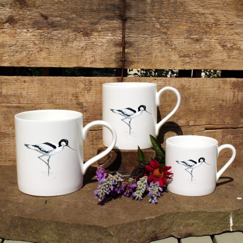 Claire Vaughan - Avocet Mug - Large 400ml