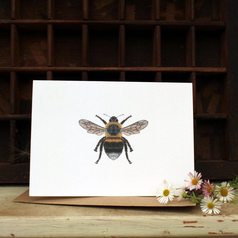 Claire Vaughan - British Bee Card