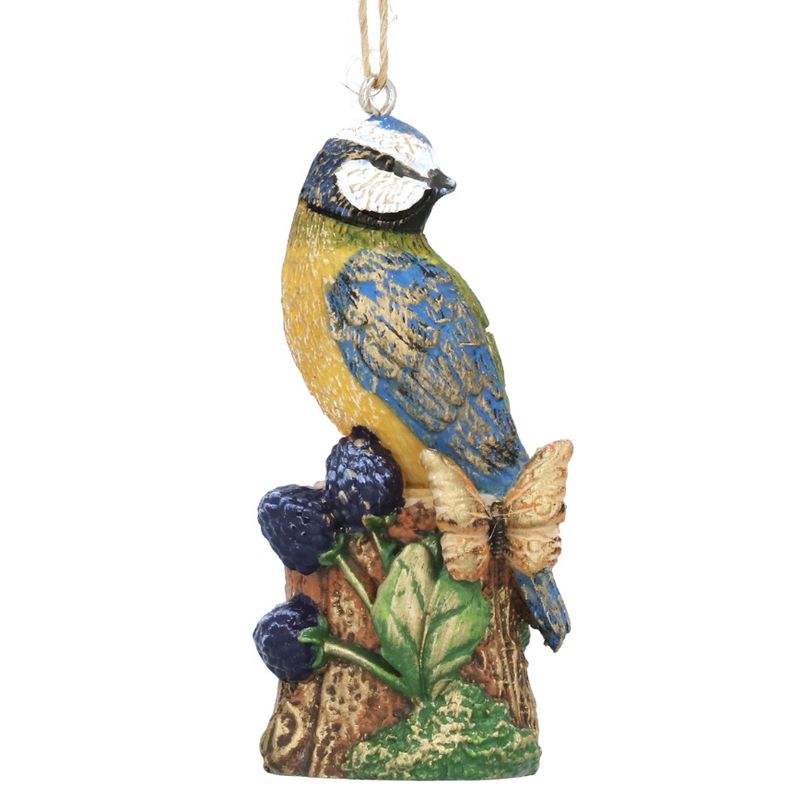 Gisela Graham - Resin Dec 7cm - Blue Tit