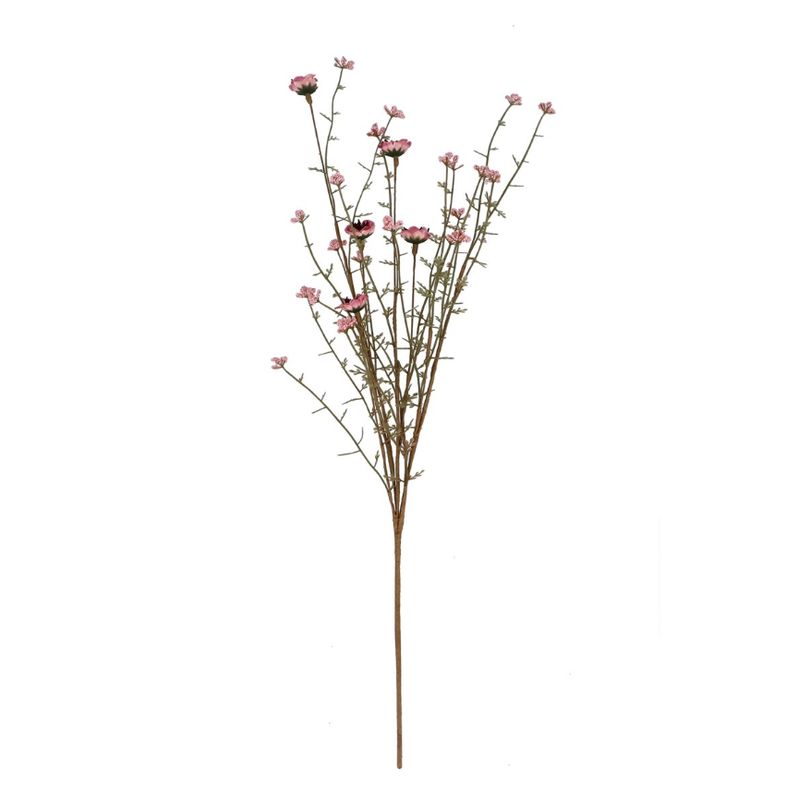 Gisela Graham - Spray 55cm - Dusky Pink Wild Mini Rose