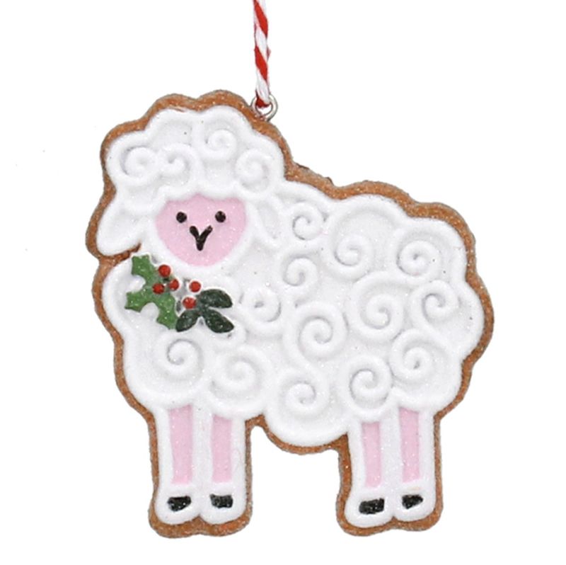 Gisela Graham - Resin Dec 6cm - Gingerbread Sheep